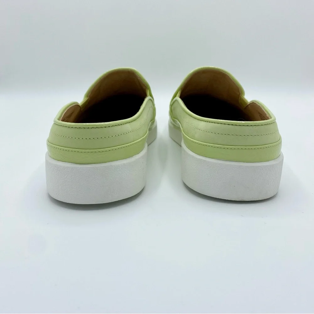 VIONIC Pale Lime Effortless Nubuck Slip-On Sneaker Size 10